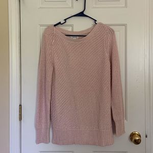 Pale pink Calvin Klein sweater